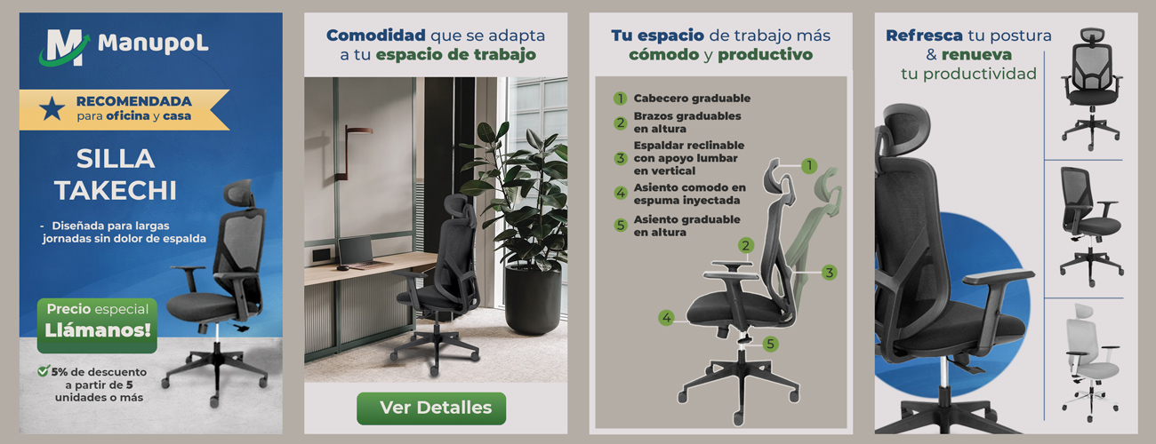 silla ergonomica takechi